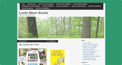 Desktop Screenshot of lesliemeierbooks.com